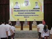 Uji Kompetensi Pejabat Administrasi di Lingkungan Pemprov Lampung, Gubernur Arinal Minta ASN Jaga Amanah dan Terus Tingkatkan Kompetensi