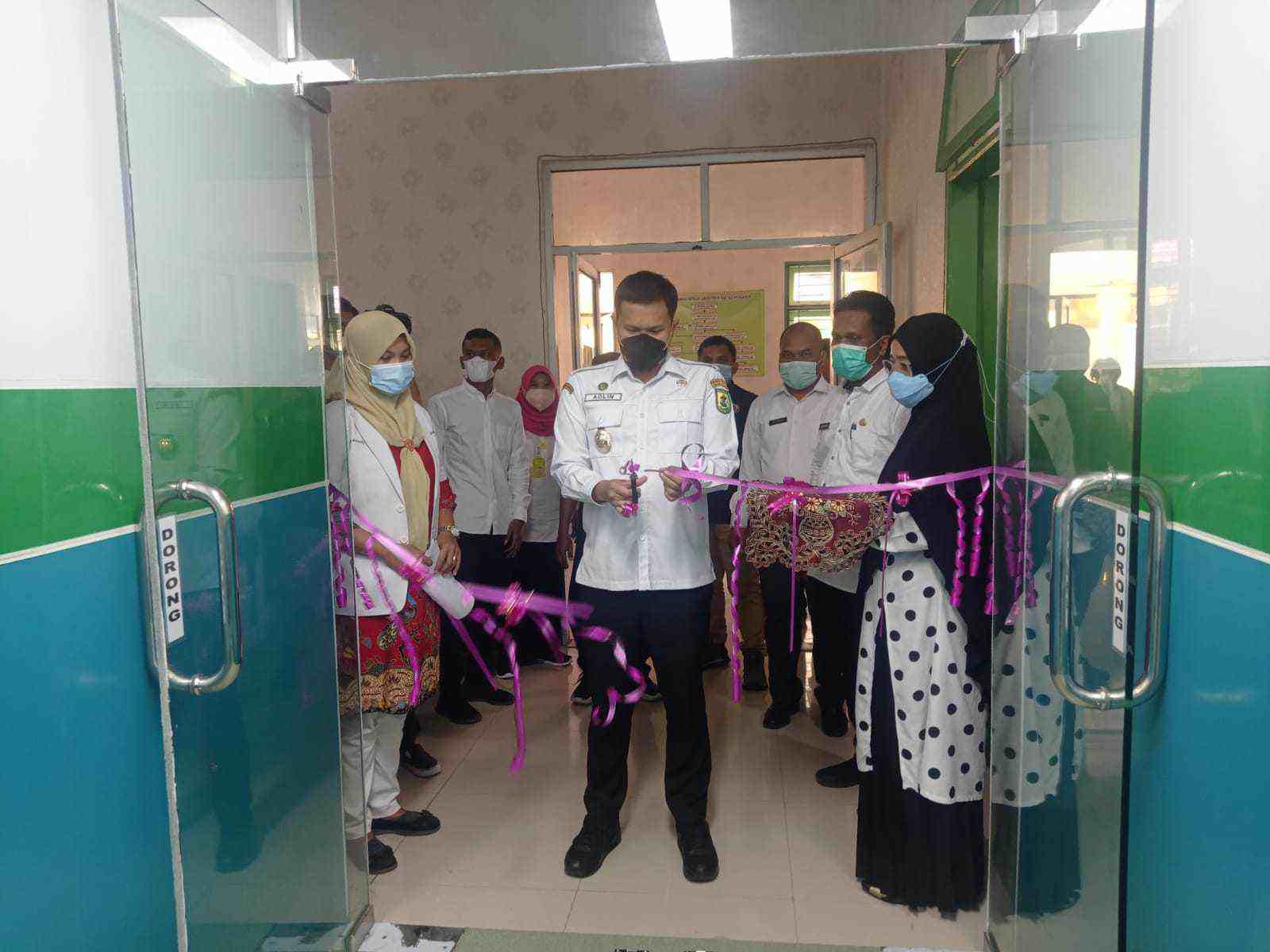 Wabup Sergai Resmikan Lab PCR di RSUD Sultan Sulaiman