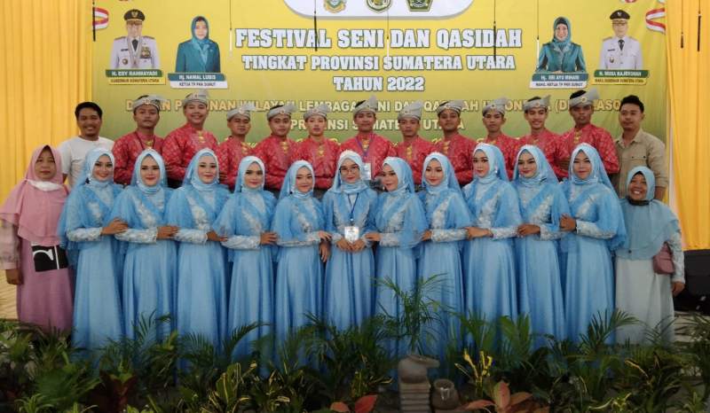 Kafilah Festival Seni Qasidah Asahan Raih Peringkat Ke 5 Se Sumut