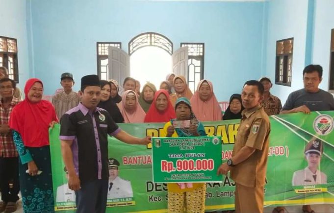 Pemdes Putra Aji II Lamtim Realisasikan DD Tahun Anggaran 2024