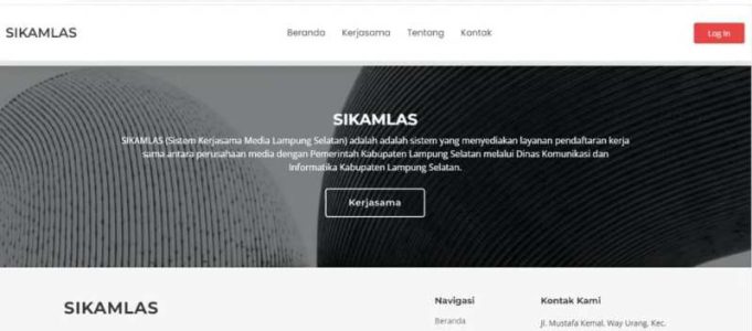 Diskominfo Lamsel Bakal Buka Pendaftaran Kerjasama Media Massa Secara Online