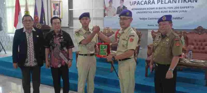 Danmenwa Raden Intan Lantik Menwa Universitas Saburai