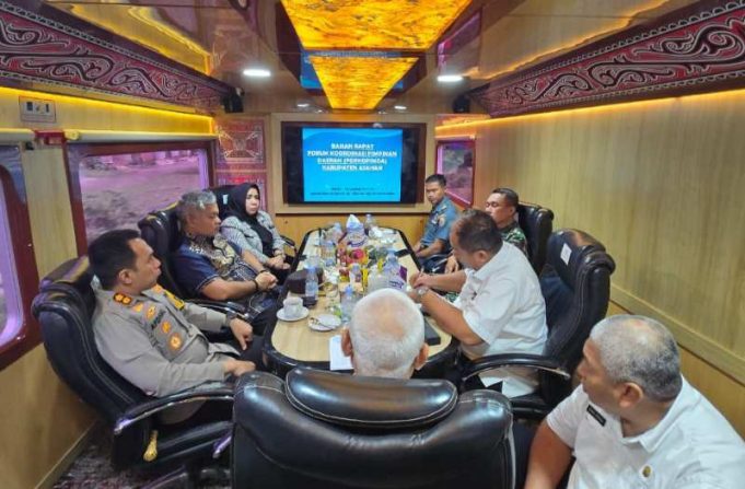 Bupati Asahan dan Forkopimda Kunker ke Kabupaten Labuhan Batu