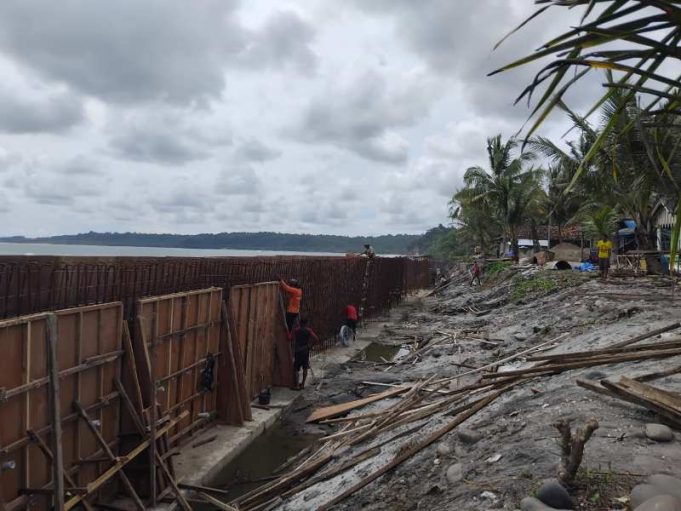 Minim Transparansi, Proyek Talud Penahan Abrasi Telan Nilai Fantastis