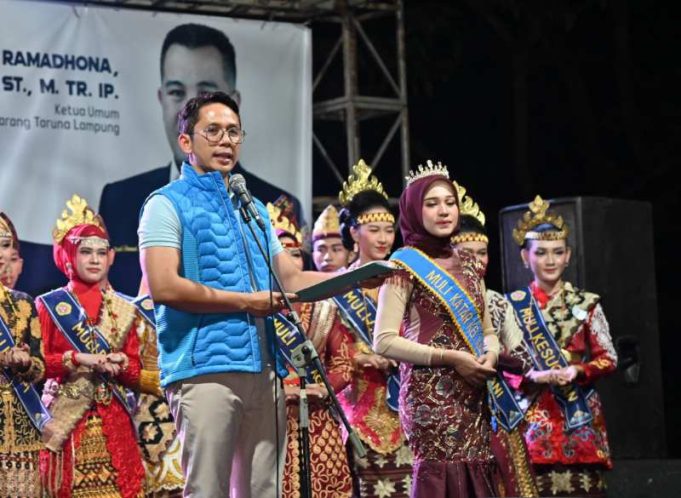 Radityo Egi Pratama Apresiasi Gebyar Karang Taruna Lampung Selatan 2025