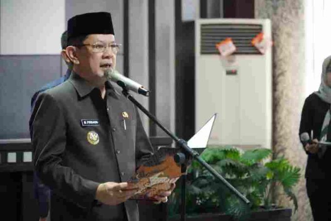 M. Firsada Lantik Perana Putra Jadi Penjabat Sekda