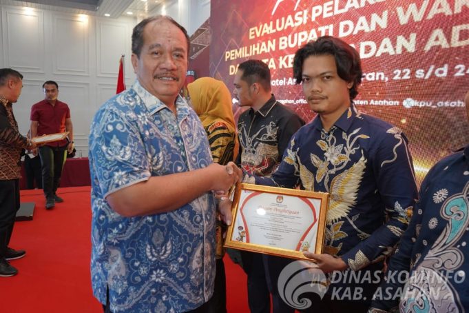 Wakil Bupati Asahan Ikut Rapat Koordinasi KPU Asahan