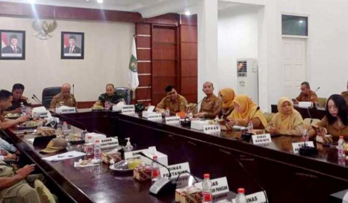 Pemkab Asahan Gelar Zoom Meeting mengenai Koordinasi Pengendalian Inflasi 2025