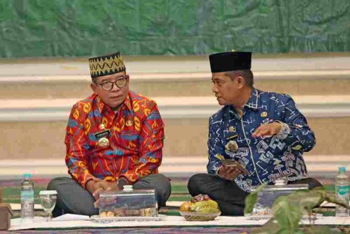 Pj. Gubernur Samsudin Hadiri Ceramah Agama dan Doa Bersama Satpol PP Provinsi Lampung