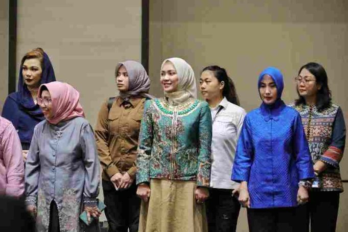 Ibu Wulan Sari Mirzani Djausal Ikuti Gladi Pelantikan Ketua TP PKK/TP Posyandu 2025-2030