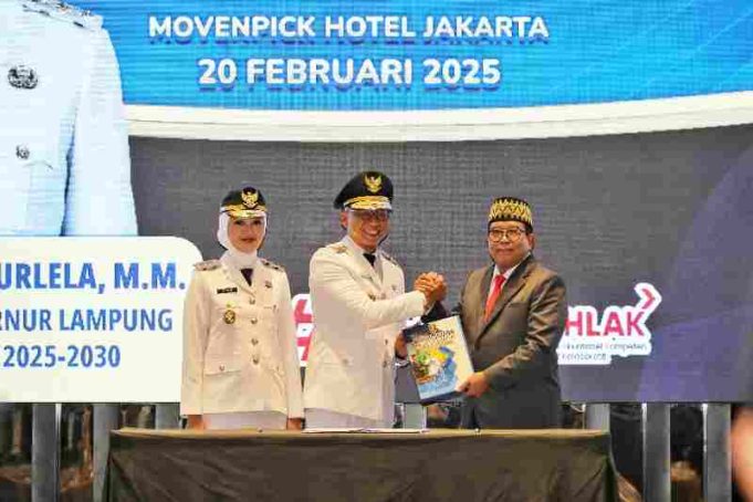 Gubernur Rahmat Mirzani Djausal Resmi Terima Jabatan, Tekankan Kolaborasi untuk Kemajuan Daerah