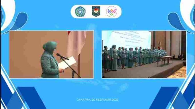 Ibu Tri Tito Karnavian Lantik Purnama Wulan Sari sebagai Ketua TP. PKK dan Ketua TP Posyandu