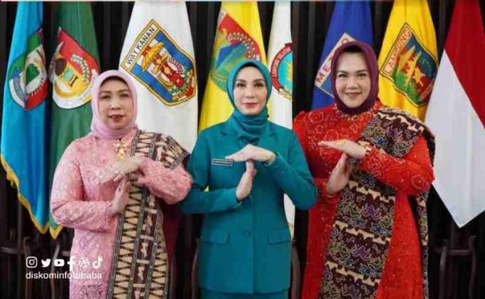 Resmi Dilantik, Ketua TP PKK Tubaba Optimis Jalankan Tugas