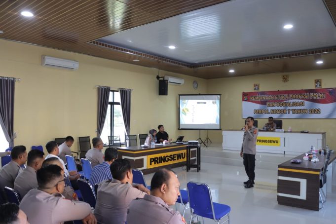 Kapolres AKBP Yunnus : Seluruh Personel Wajib Memelihara Marwah Korps