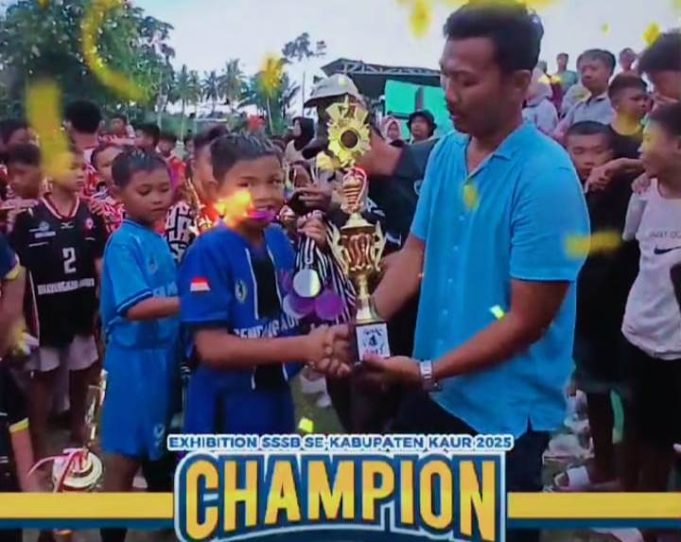 Semidang Kaur Juara Ajang Exhibition SSB 2025