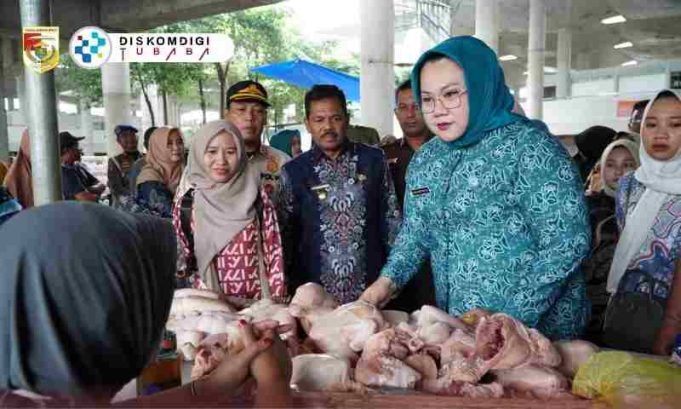 Jelang Puasa, Pemkab Tubaba Gelar Operasi Pasar