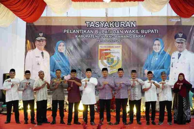 Sebagai Rasa Syukur, Bupati & Wabup Tubaba Gelar Tasyakuran dan Buka Bersama