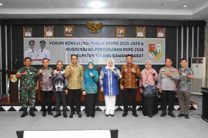 Bupati Novriwan Sampaikan Visi Misi Prioritas Arah Pembangunan Tubaba