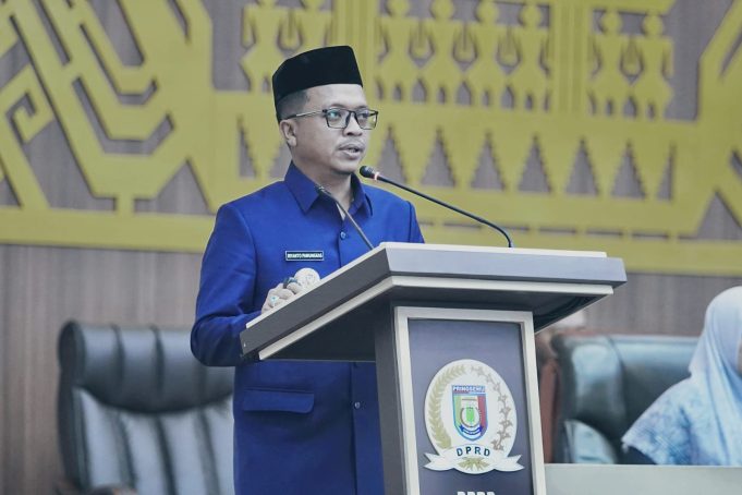 Bupati Riyanto Pamungkas Pidato Perdana Pada Rapat Paripurna DPRD Pringsewu
