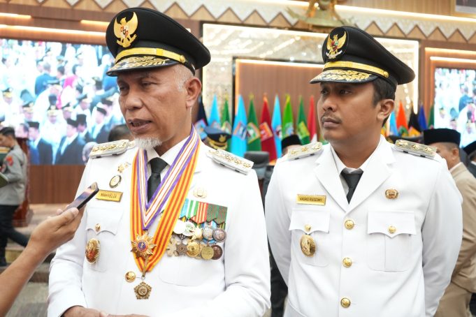 Pidato Perdana, Gubernur: Komitmen Ujudkan Gerak Cepat Pembangunan di Sumbar