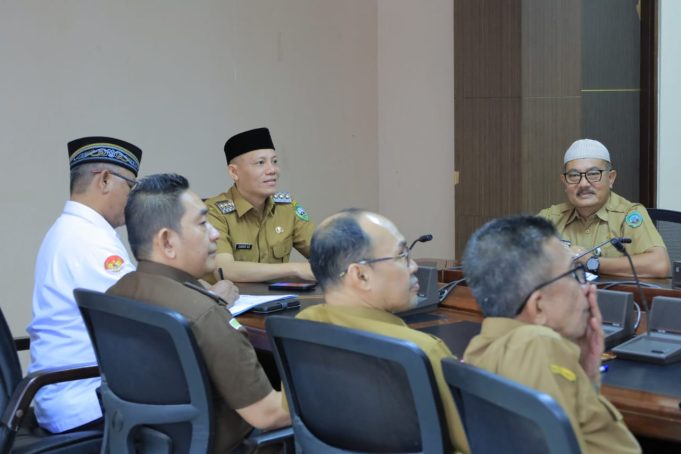 Bupati Sabar AS Ikuti Rakor Pengendali Inflasi Secara Virtual