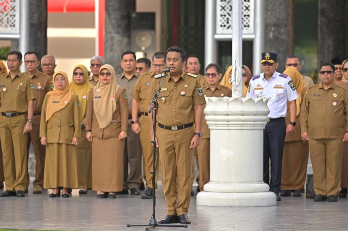 Pimpin Apel Perdana, Wagub Tekankan Pentingnya Soliditas ASN Gerak Cepat Bangun Sumbar