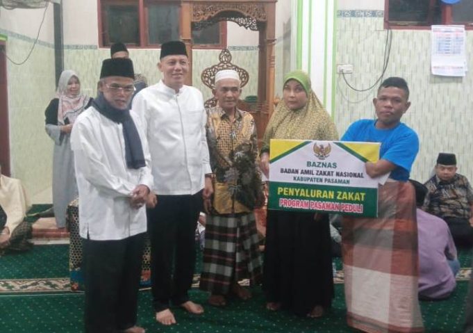 Sabar AS Gelar Safari Ramadhan Perdana 2025 di Masjid Baiturrahman Kampung Tongah Silalang