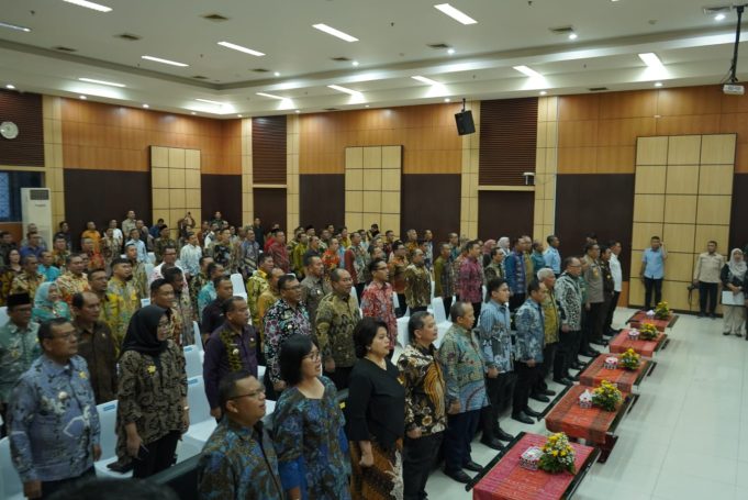 Bupati Asahan Hadiri Serah Terima Jabatan Kepala BPK Perwakilan Provinsi Sumatera Utara