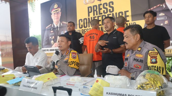 Pengungkapan Jaringan Narkoba 10 Kg Sabu, Dua Tersangka Terancam Hukuman Mati