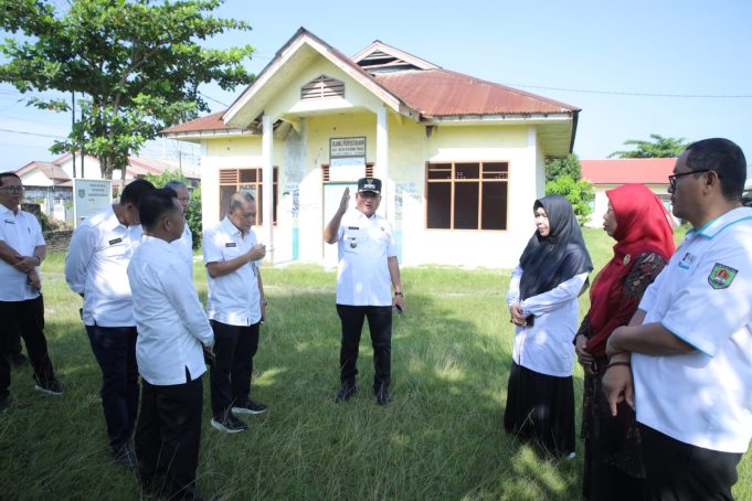 Wakil Bupati Asahan Tinjau Rencana Pembangunan Lokasi Balai Latihan Kerja