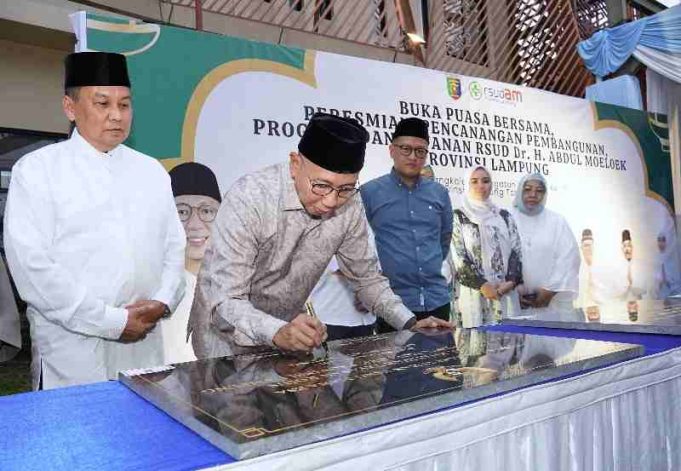Gubernur Mirza Resmikan 6 Fasilitas Tambahan Untuk RSUDAM