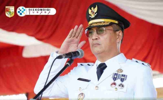 Bupati Novriwan Pimpin Upacara HUT Ke-16 Tubaba