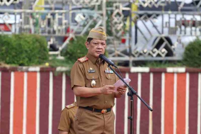 Peringati Hari Otonomi Daerah ke-29, Pj. Sekdaprov Lampung Dorong Kolaborasi untuk Pembangunan Merata