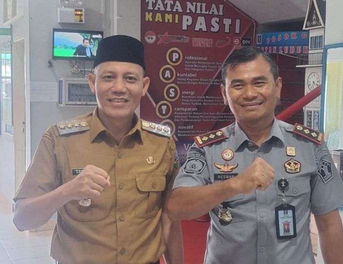 Dikunjungi Bupati Pasaman Sabar AS, Kepala Rutan Lubuk Sikaping Anggap sebagai Barokah di Bulan Syawal