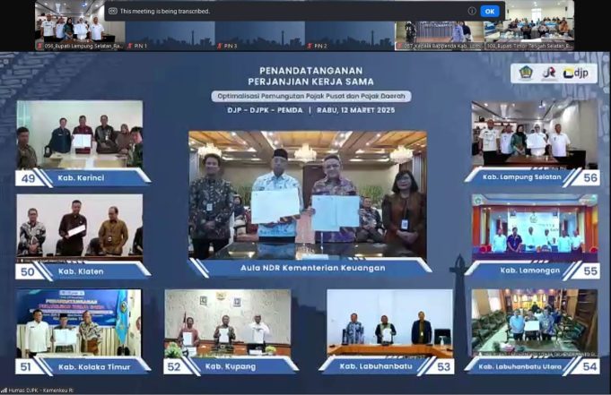 Pemkab Lamsel Taken PKS Optimalisasi Pemungutan Pajak Pusat – Pajak Daerah