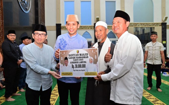 Live di Kompas TV, Bupati Egi Akan Salat Idulfitri 1446 H di Masjid Agung Kalianda