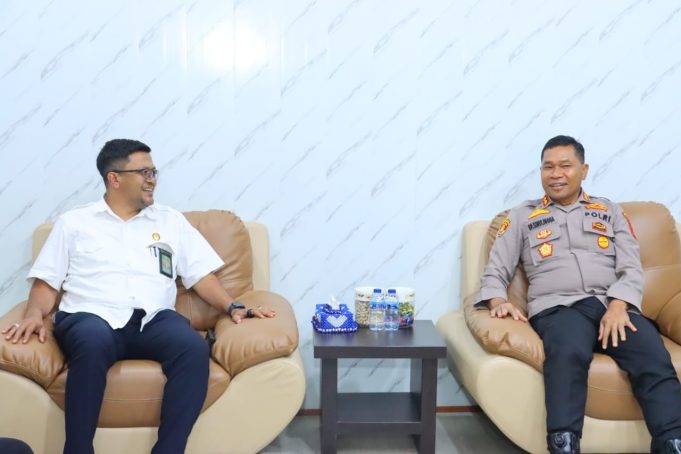 Pererat Hubungan Kelembagaan, Kapolres Tebingtinggi Terima Audiensi Ketua Pengadilan Agama