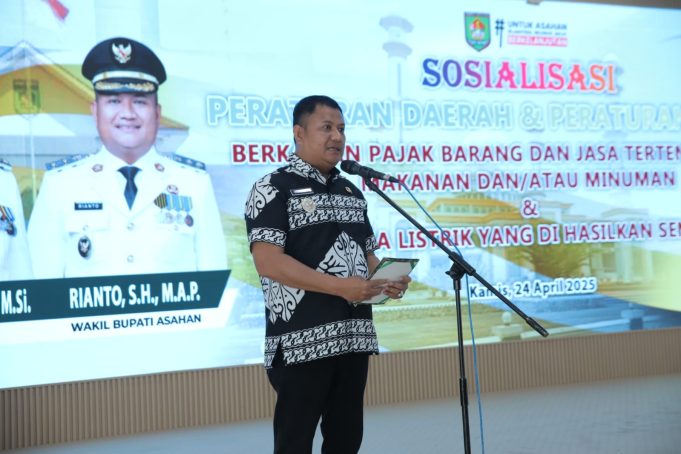 Wakil Bupati Asahan Buka Sosialisasi PBJT di Kabupaten Asahan
