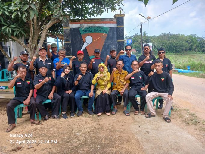 Andoyo di Daulat Sebagai Ketua Perguruan Paku Banten Kabupaten Pringsewu