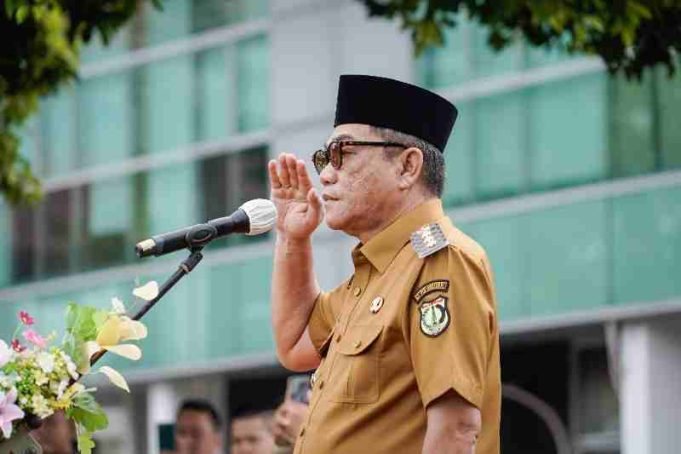 Bupati H M Toha Pimpin Langsung Apel Gabungan dan Halal Bihalal Setelah Libur Lebaran