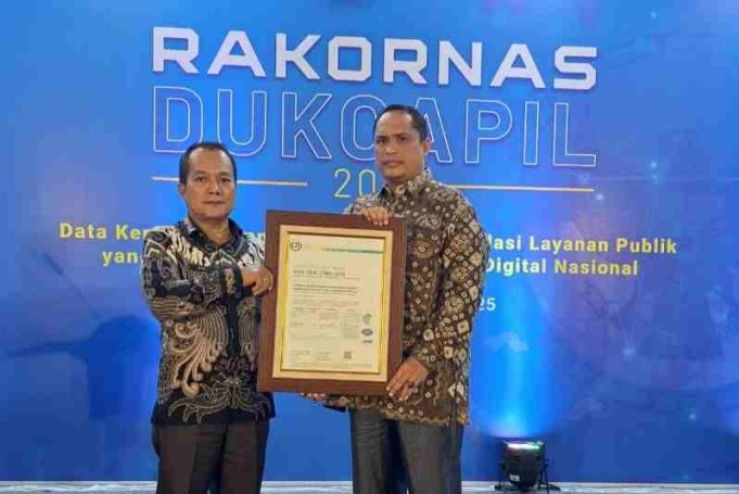 Muba Makin Digital, Disdukcapil Sabet Sertifikasi SMKI ISO 27001