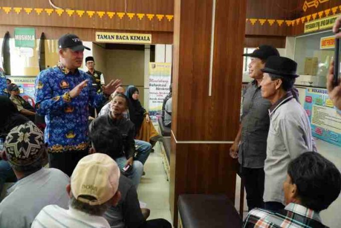 Bupati Novriwan Tinjau Sekaligus Simulasi Pada Progam Pemutihan Pajak