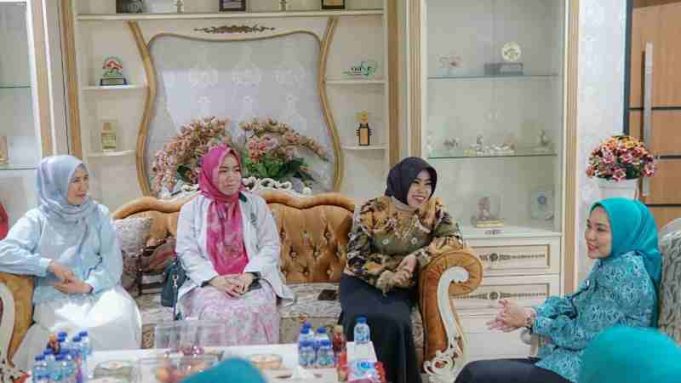 Ketua TP PKK bersama Ketum PW Ganas Annar Audiensi Persiapan Malam Grand Final The Face Of Lampung 2025