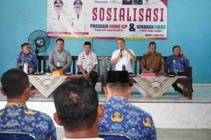 Buka Sosialisasi Nuwo SIP & LIMAS, Bupati Novriwan Tegaskan Pemkab Tubaba Sejahterakan Masyarakat