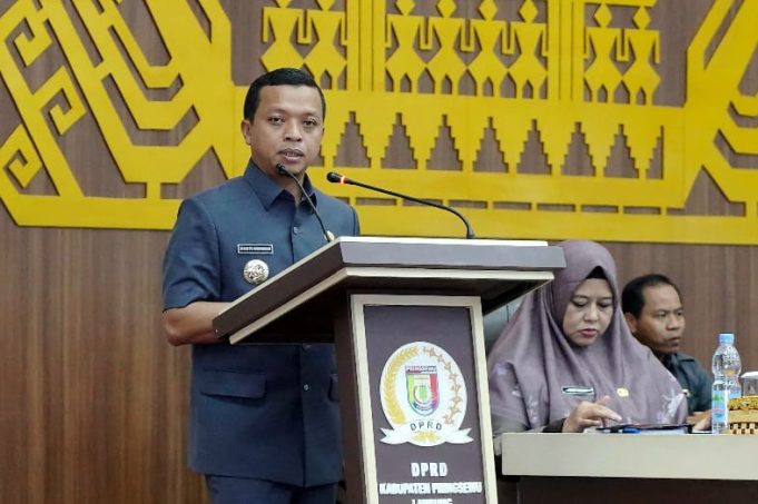 Bupati Pringsewu Jawab Pemandangan Umum Fraksi-fraksi DPRD Terkait Ranperda Pembentukan Pekon