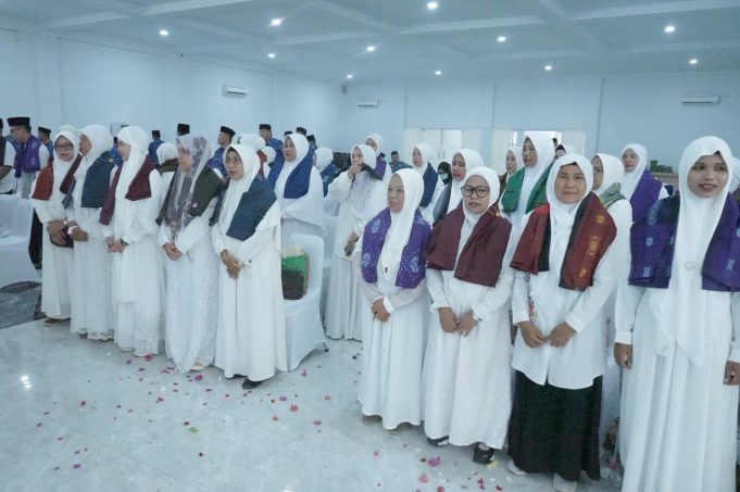 50 Jemaah Calon Haji Anggota KORPRI Kabupaten Asahan di Upah-upah