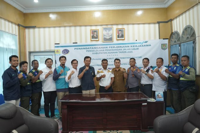 Dishub Asahan dan PT. PLN Lakukan Kerjasama Pengelolaan PJU