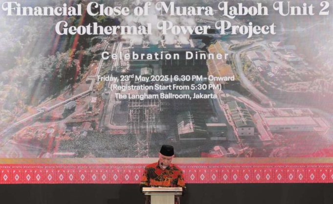 Gubernur Sumbar Hadiri Financial Close Proyek PLTP Muara Laboh Unit II