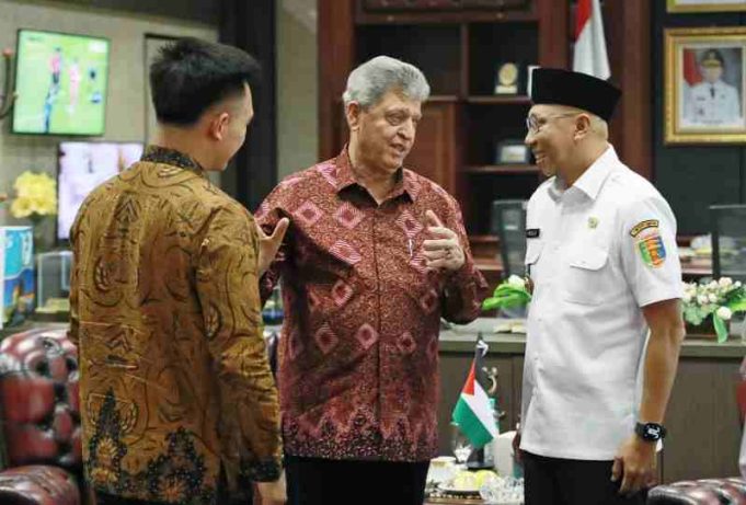 Gubernur Mirza Terima Kunjungan Kehormatan Duta Besar Palestina H.E. Dr. Zuhair S.M. Al-Shun
