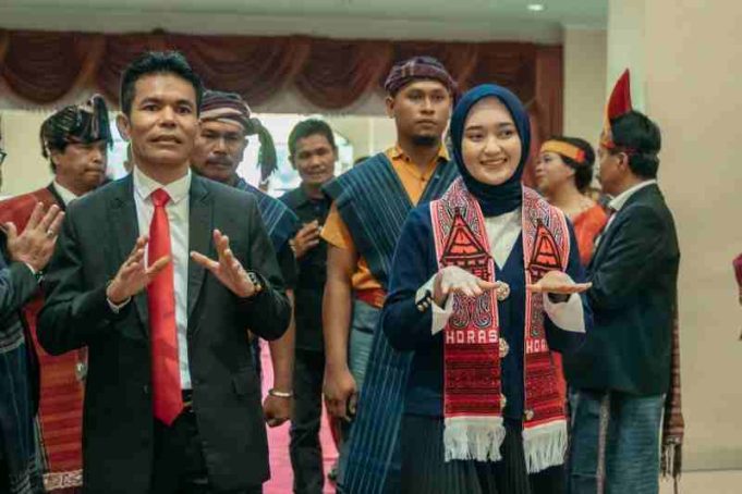 Wagub Jihan Hadiri Pelantikan Pengurus Kerukunan Masyarakat Batak Lampung 2025–2030